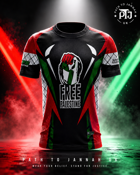 A Free Palestine T Shirt Solidarity Jersey Unisex Freedom Tee Size 9 Yrs to 3XL