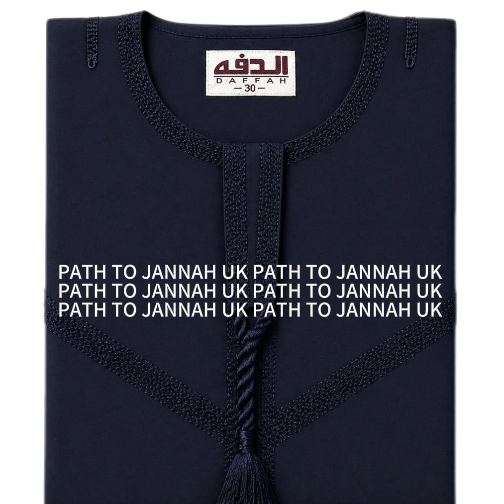 Islamic Boys Thobe Omani Qatari Kids Jubbah Islamic Dress Arabic Jubba Kameez
