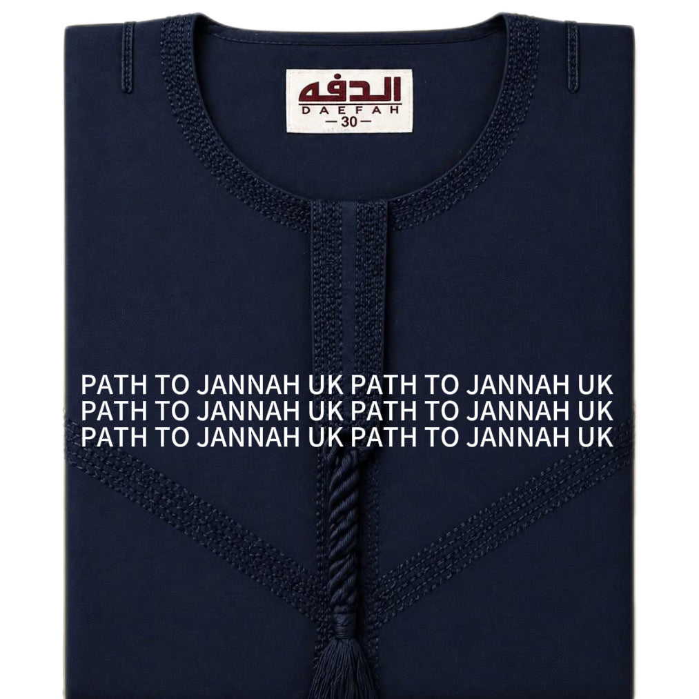 Islamic Boys Thobe Omani Qatari Kids Jubbah Islamic Dress Arabic Jubba Kameez
