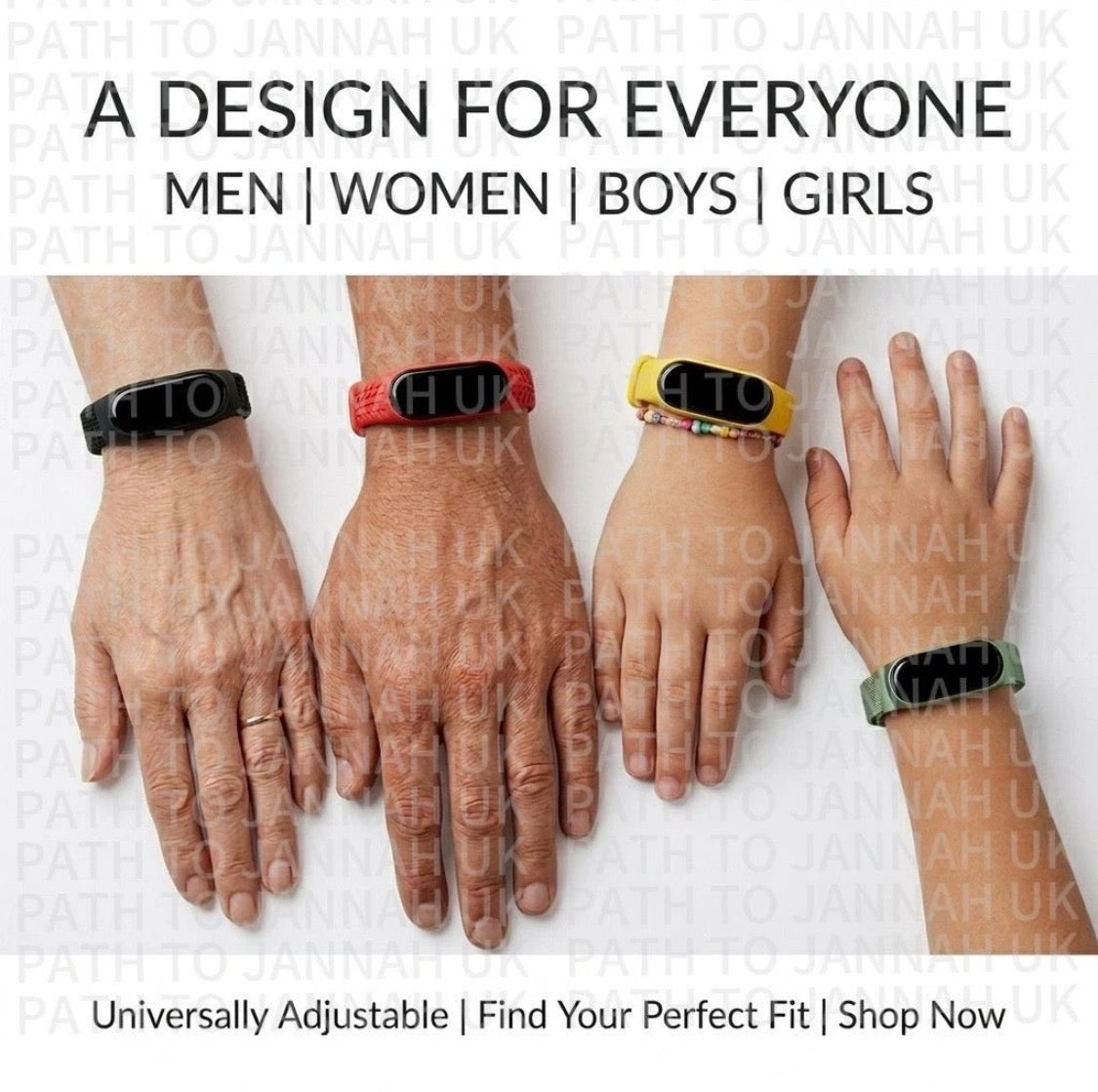 E. Rainproof Unisex Digital Watch - Time Date Year Display - Perfect School Gift
