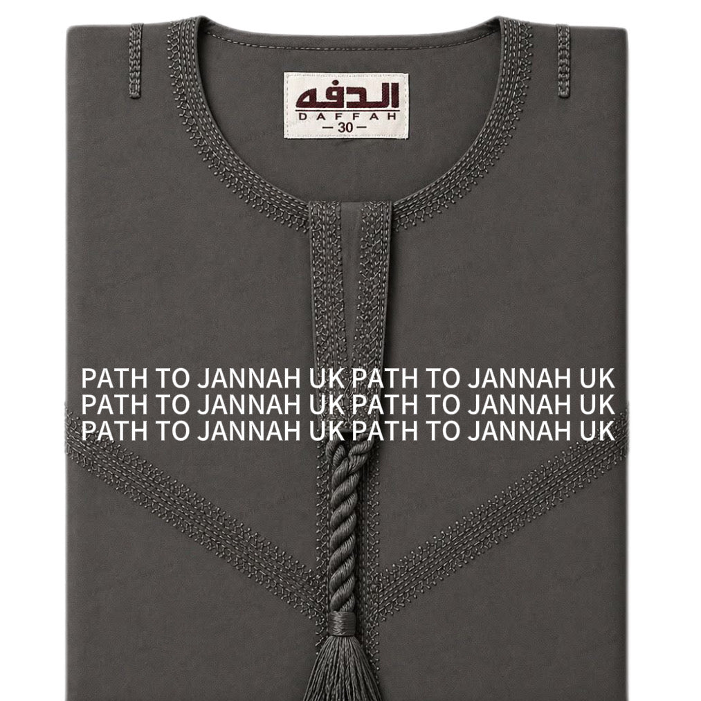 Islamic Boys Thobe Omani Qatari Kids Jubbah Islamic Dress Arabic Jubba Kameez