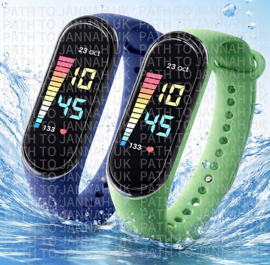 G. Splash-Proof Outdoor Watch - Easy Read Time Date Year - Reliable Family Fit